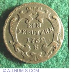 1 Kreutzer 1762 K