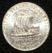 Reversul lui 5 Cents 2004 D Lewis & Clark's Keelboat