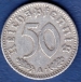 50 Reichspfennig 1943 A 50 Reichspfennig 1943 A