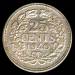 Reversul lui 25 Cents 1940