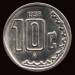 Reversul lui 10 Centavos 1998