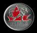 25 Canadian Cents 2009 - Cindy Klassen with red maple leaf 25 Canadian Cents 2009 - Cindy Klassen with red maple leaf
