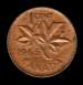 Reversul lui 1 Cent Canadian 1965