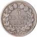 5 Francs 1837 W 5 Francs 1837 W