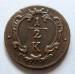 1/2 Kreuzer ND 1764