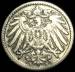 Aversul lui 5 Pfennig 1897 D