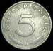 5 Reichspfennig 1944 D 5 Reichspfennig 1944 D