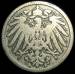 Aversul lui 10 Pfennig 1890 A