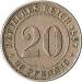 20 Pfennig 1887 D