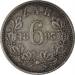 6 Pence 1895
