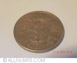 5 Francs 1962 Belgique
