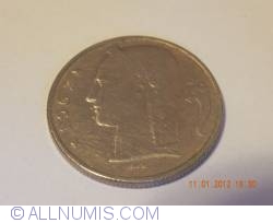 5 Francs 1962 Belgique