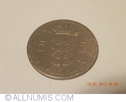 5 Francs 1961 BELGIQUE