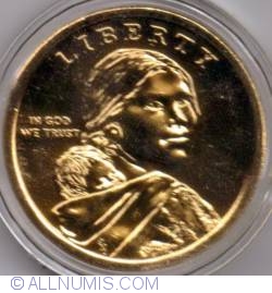 1 Dolar 2010 D - Haudenosaunee - Măreața lege a păcii - placată cu aur 24K 1 Dolar 2010 D - Haudenosaunee - Măreața lege a păcii - placată cu aur 24K