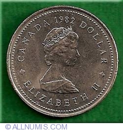 1 Canadian Dollar 1982 - 115 years of the Canadian Confederation 1 Canadian Dollar 1982 - 115 years of the Canadian Confederation