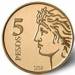 5 Pesos 2010 - 75 Anniversary BCRA 5 Pesos 2010 - 75 Anniversary BCRA
