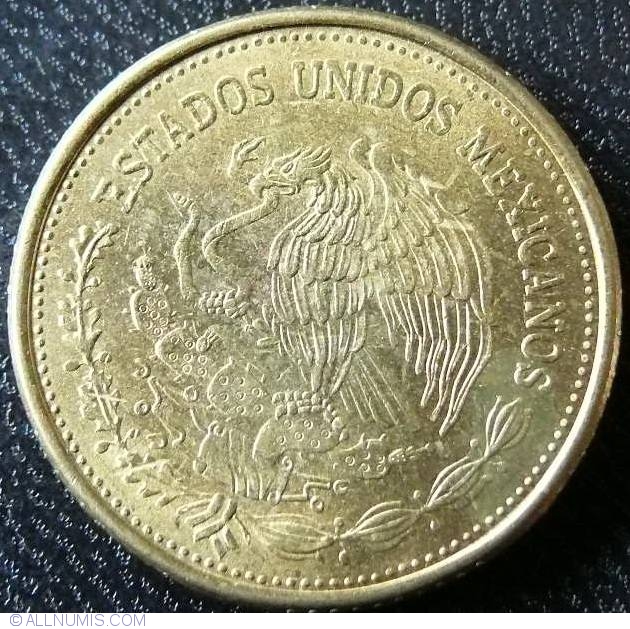 Coin Of 100 Pesos 1991 From Mexico ID 32196