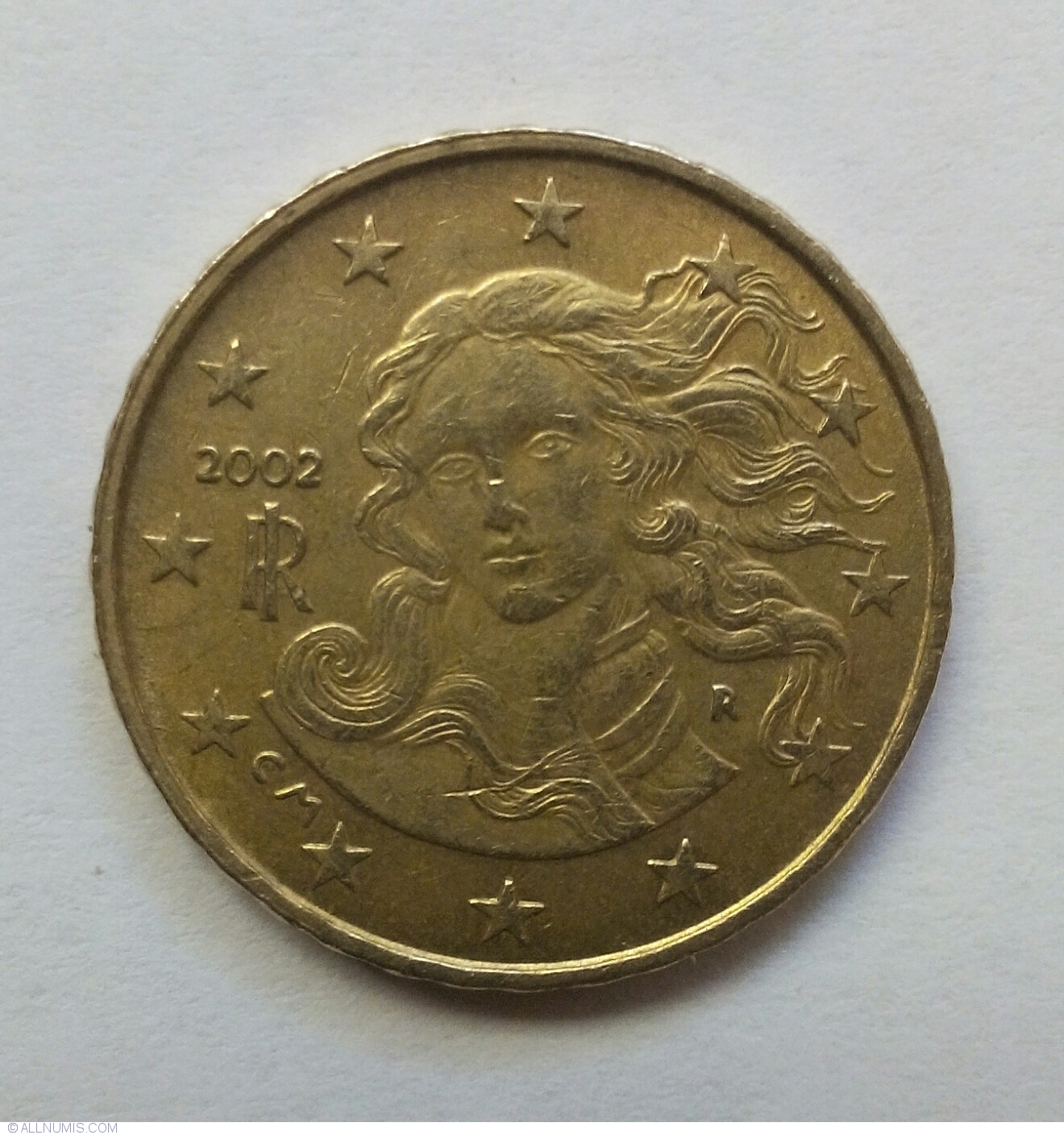 10 Euro Cent 2002 Euro 2002 present Italy Coin 2252