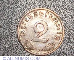 2 Reichpfenning 1938 F