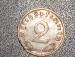 Obverse of 2 Reichpfenning 1938 F
