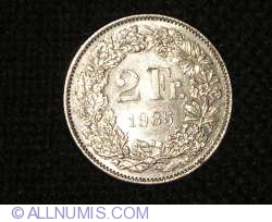 2 Francs 1985
