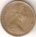 Obverse of 5 Australian Cents 1971