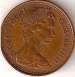 Obverse of 1 Penny 1984