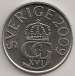Reverse of 5 Kronor 2009