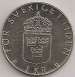 Obverse of 1 Krona 1985