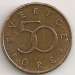 Obverse of 50 Ore 1999