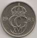 Reverse of 50 Ore 1983
