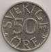 Obverse of 50 Ore 1983