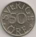 Obverse of 50 Ore 1985