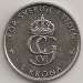 Obverse of 1 Krona 2000 - Millennium
