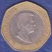 Reverse of 1/2 Dinar (Half Dinar) 2009 (AH 1430) ١٤٣٠ - ٢٠٠٩
