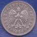 Reverse of 1 Zloty 1994