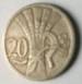 Obverse of 20 Haleru 1924