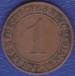 Obverse of 1 Rentenpfennig 1923 E