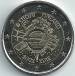 2 Euro 2012 - 10 years of euro banknotes and coins 2 Euro 2012 - 10 years of euro banknotes and coins
