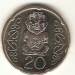 Obverse of 20 Cents 2008