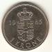 Obverse of 1 Krone 1985