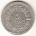 5 Franci 1945 B 5 Franci 1945 B
