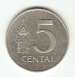 5 Centai 1991 5 Centai 1991