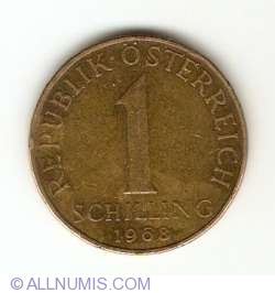 1 Schilling 1968 1 Schilling 1968