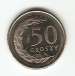 Obverse of 50 Groszy 2009