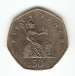 Obverse of 50 Pence 1997