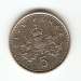 Obverse of 5 Pence 1997