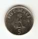 5 Pence 2007