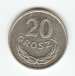 Obverse of 20 Groszy 1963