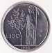 Obverse of 100 Lire 1980